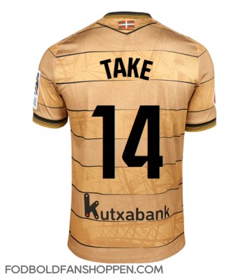 Real Sociedad Takefusa Kubo #14 Udebanetrøje 2024-25 Kortærmet